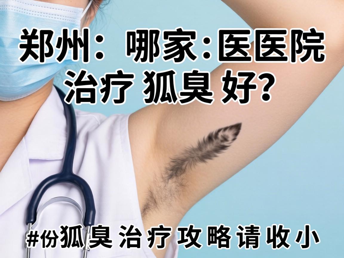 郑州哪家医院治疗狐臭好？这份狐臭治疗攻略请收好