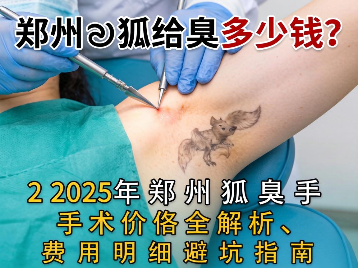 郑州狐臭手术多少钱?2025年郑州狐臭手术价格全解析,费用明细避坑指南 郑州狐臭手术多少钱?2025年郑州狐臭手术价格全解析,费用明细避坑指南