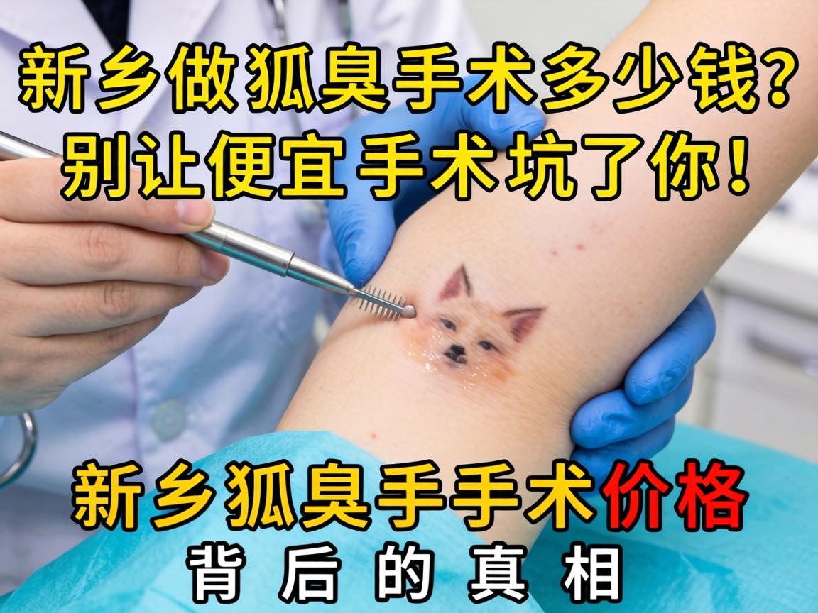新乡做狐臭手术多少钱？别让便宜手术坑了你！新乡狐臭手术价格背后的真相