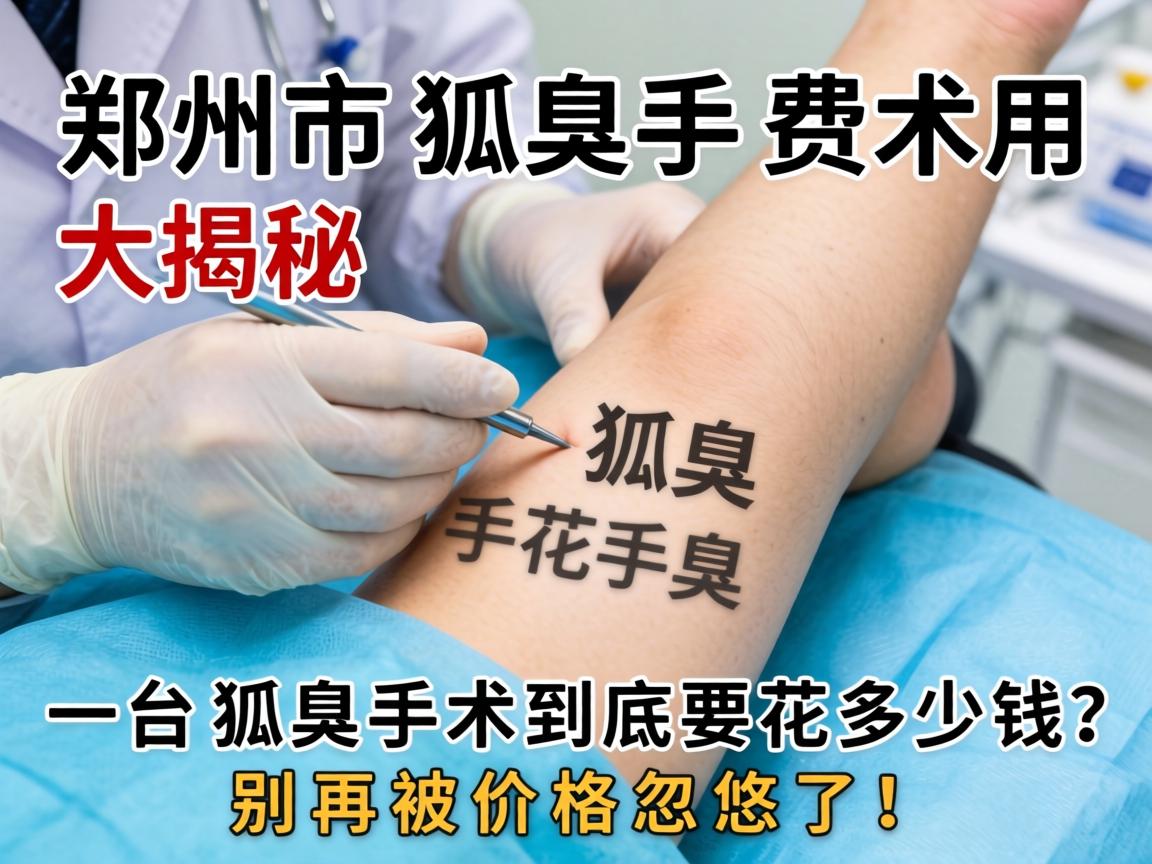 郑州狐臭手术费用大揭秘,一台狐臭手术到底要花多少钱?别再被价格忽悠了! 郑州狐臭手术费用大揭秘,一台狐臭手术到底要花多少钱?别再被价格忽悠了!