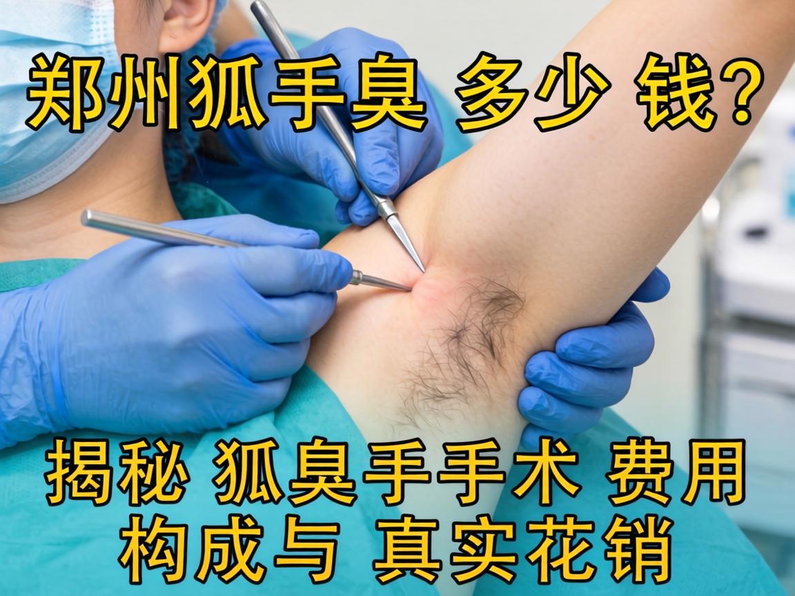 郑州狐臭手术多少钱?揭秘狐臭手术费用构成与真实花销 郑州狐臭手术多少钱?揭秘狐臭手术费用构成与真实花销