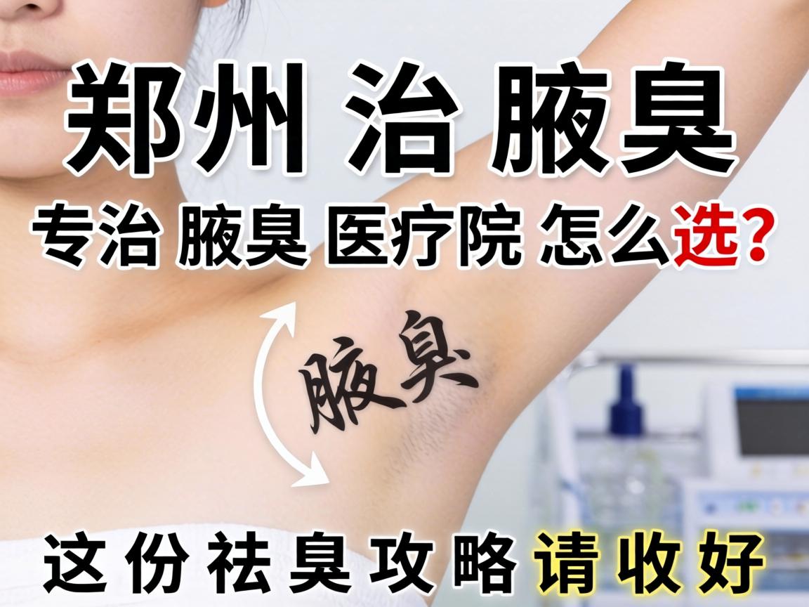 郑州治腋臭,专治腋臭医院怎么选?这份祛臭攻略请收好 郑州治腋臭,专治腋臭医院怎么选?这份祛臭攻略请收好