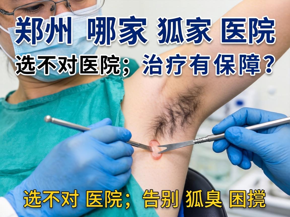 郑州狐臭手术哪家医院治疗有保障？选对医院，告别狐臭困扰