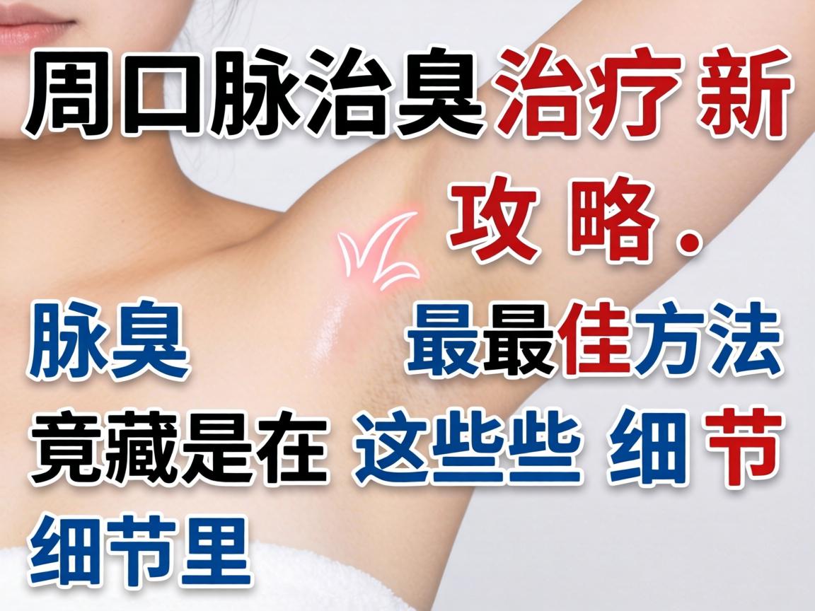 周口腋臭治疗新攻略，腋臭最佳方法竟藏在这些细节里