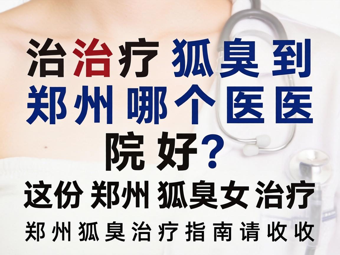 治疗狐臭到郑州哪个医院好？这份郑州狐臭治疗指南请收好