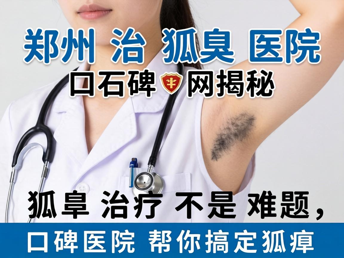 郑州治狐臭医院口碑网揭秘，狐臭治疗不是难题，口碑医院帮你搞定狐臭