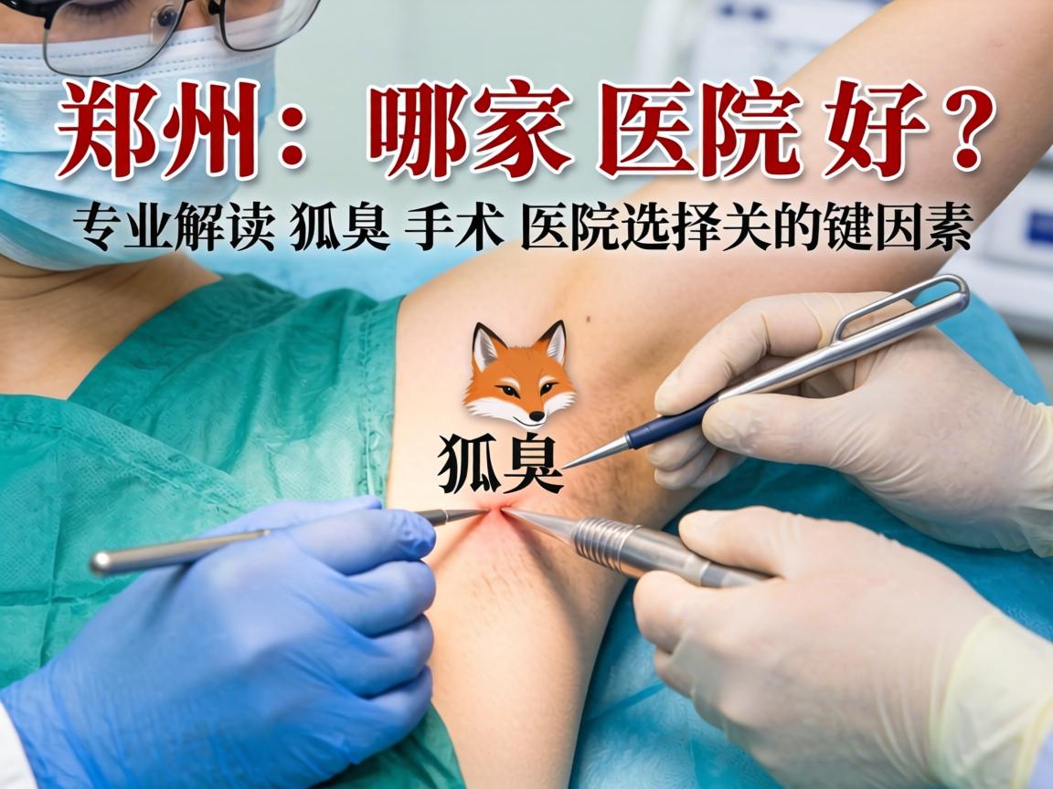 郑州狐臭手术哪家医院好?专业解读狐臭手术医院选择的关键因素 郑州狐臭手术哪家医院好?专业解读狐臭手术医院选择的关键因素
