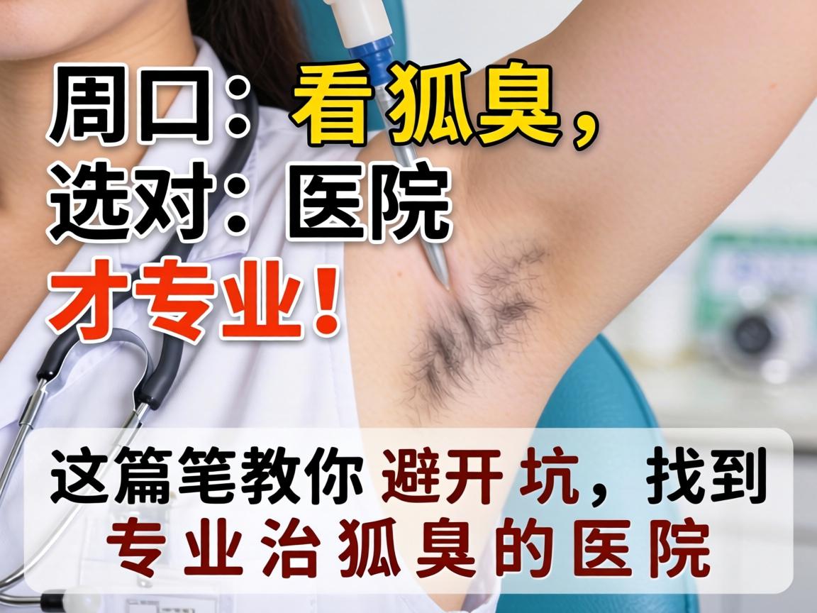 周口看狐臭,选对医院才专业!这篇笔记教你避开坑,找到专业治狐臭的医院 周口看狐臭,选对医院才专业!这篇笔记教你避开坑,找到专业治狐臭的医院