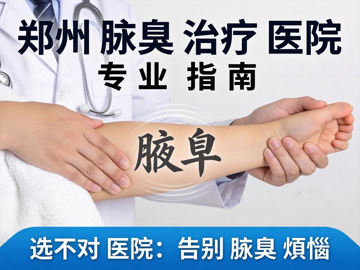 郑州腋臭治疗医院专业指南，选对医院，告别腋臭烦恼