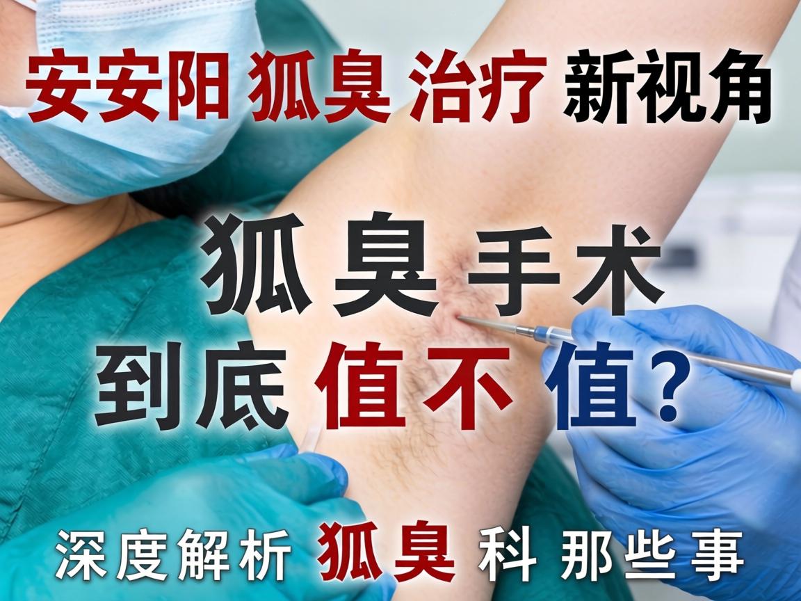 安阳狐臭治疗新视角，狐臭手术到底值不值？深度解析狐臭科那些事