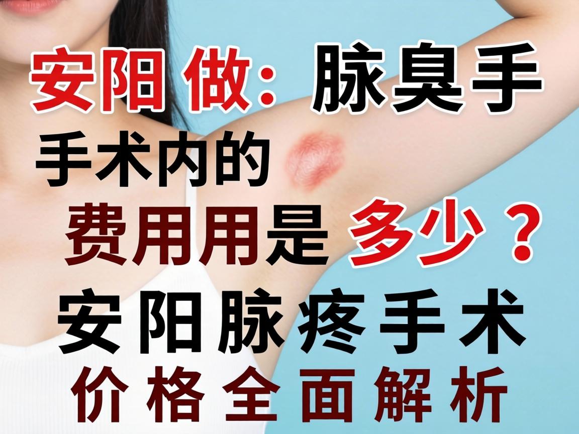 安阳做腋臭手术的费用是多少？安阳腋臭手术价格全面解析