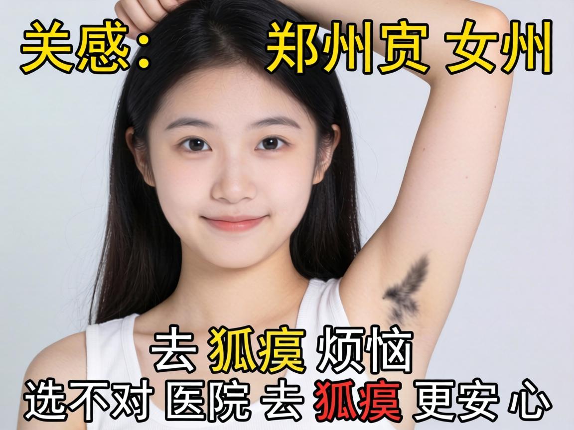 郑州女生去狐臭烦恼，选对医院去狐臭更安心