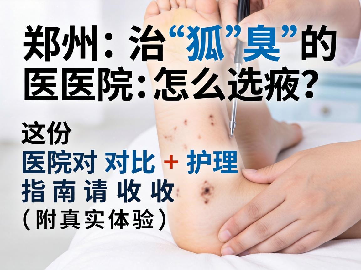 郑州治狐臭的医院怎么选？这份医院对比+护理指南请收好（附真实体验）