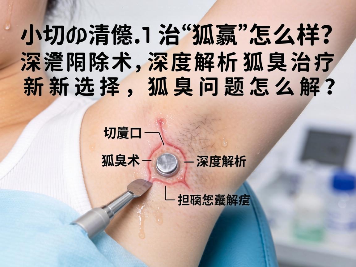 小切口汗腺清除朮治狐臭怎么样？深度解析狐臭治疗新选择，狐臭问题怎么解？