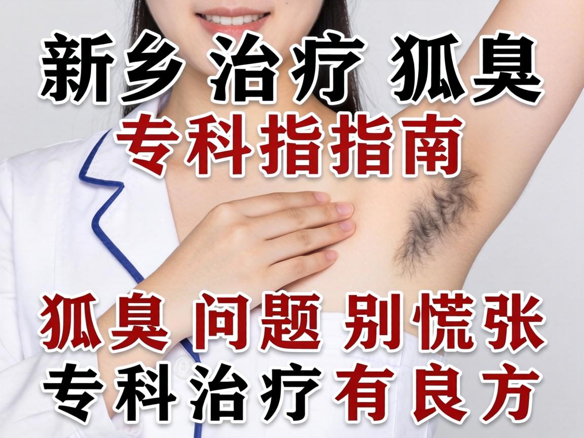 新乡治疗狐臭专科指南，狐臭问题别慌张，专科治疗有良方