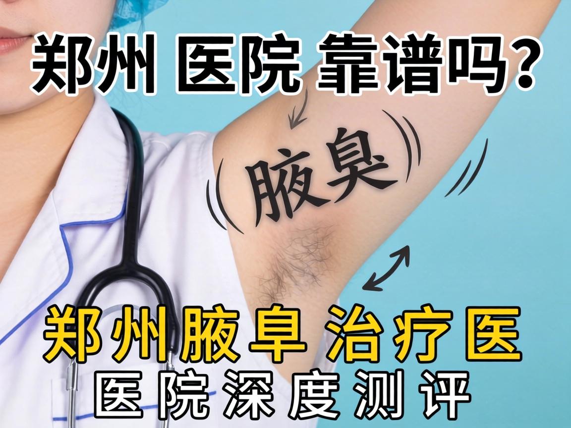 郑州治疗腋臭，这些医院靠谱吗？郑州腋臭治疗医院深度测评