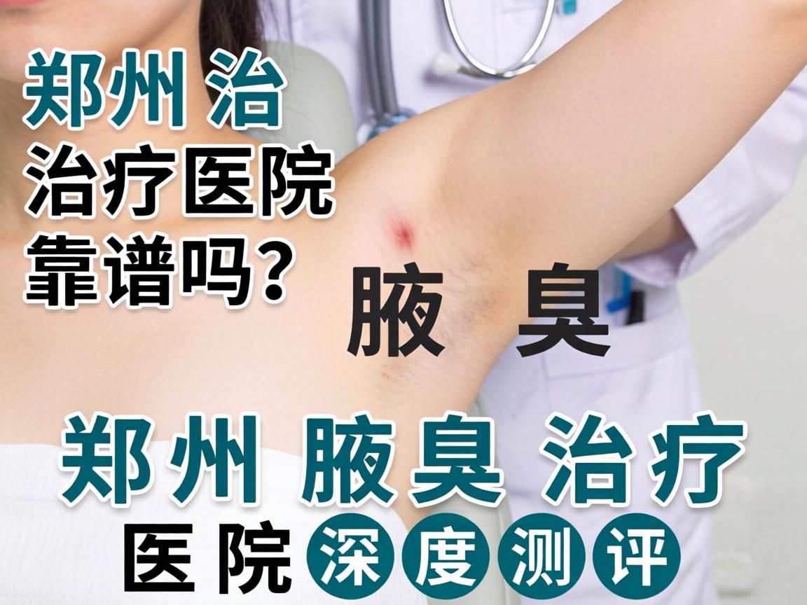 郑州治疗腋臭，这些医院靠谱吗？郑州腋臭治疗医院深度测评