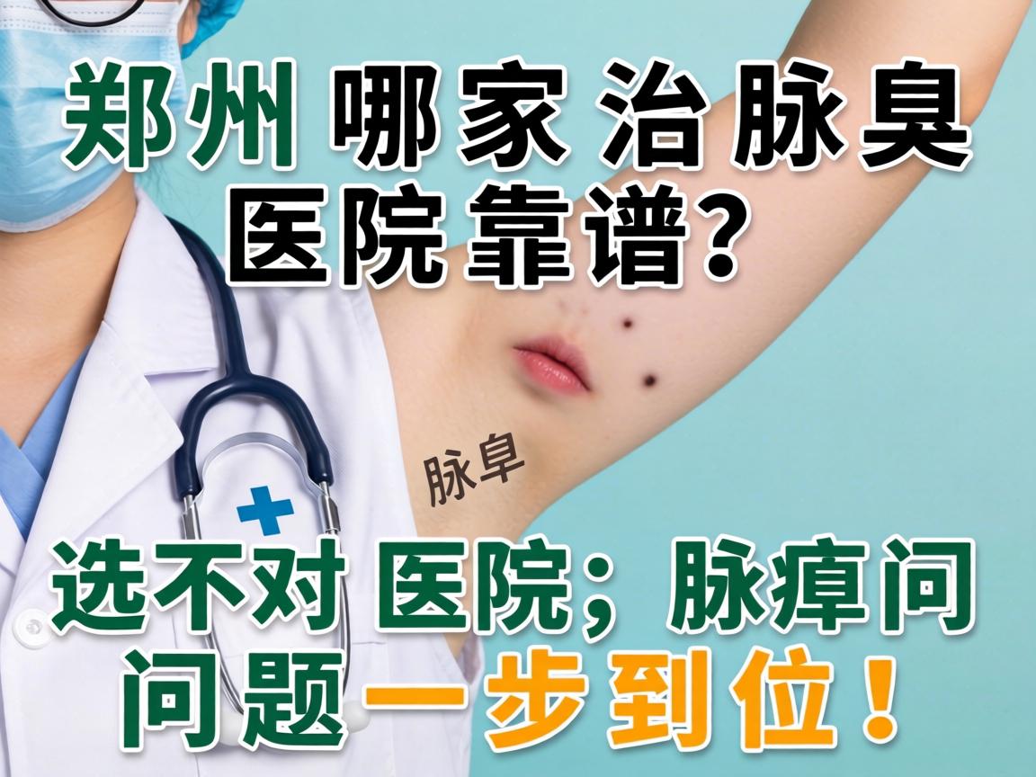 郑州哪家治腋臭医院靠谱？选对医院，腋臭问题一步到位！