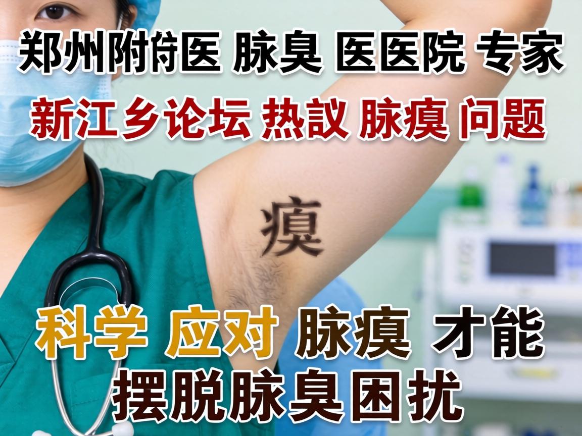 郑州附医腋臭医院专家，新乡论坛热议腋臭问题，科学应对腋臭才能摆脱腋臭困扰