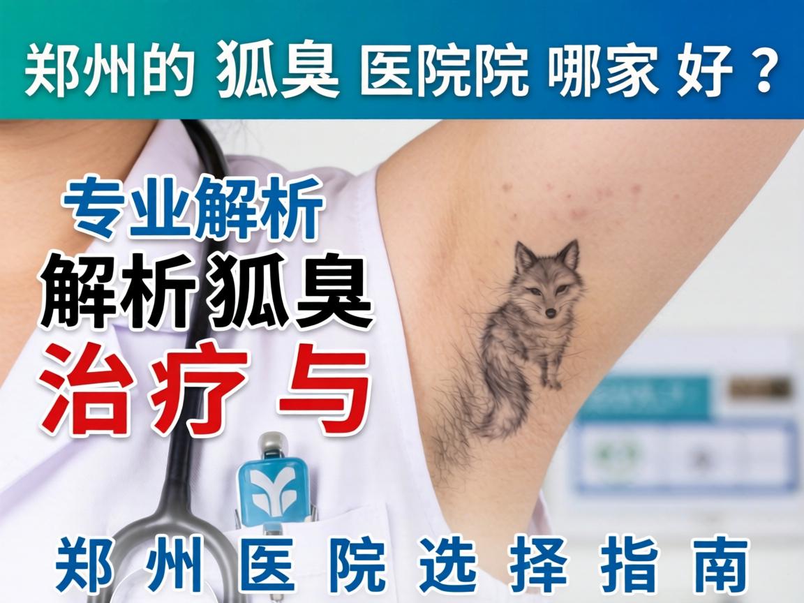 郑州狐臭医院哪家好？专业解析狐臭治疗与郑州医院选择指南