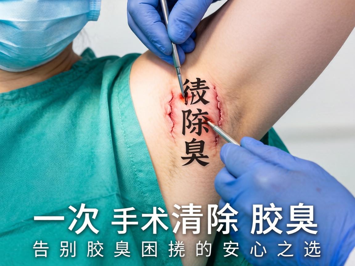 腋臭微创手术，一次手术清除腋臭，告别腋臭困扰的安心之选