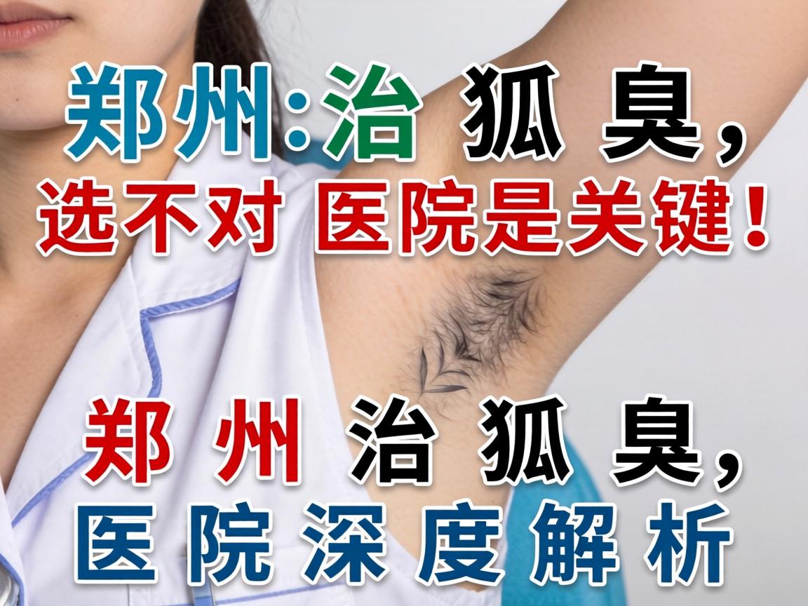郑州治狐臭，选对医院是关键！郑州治狐臭医院深度解析