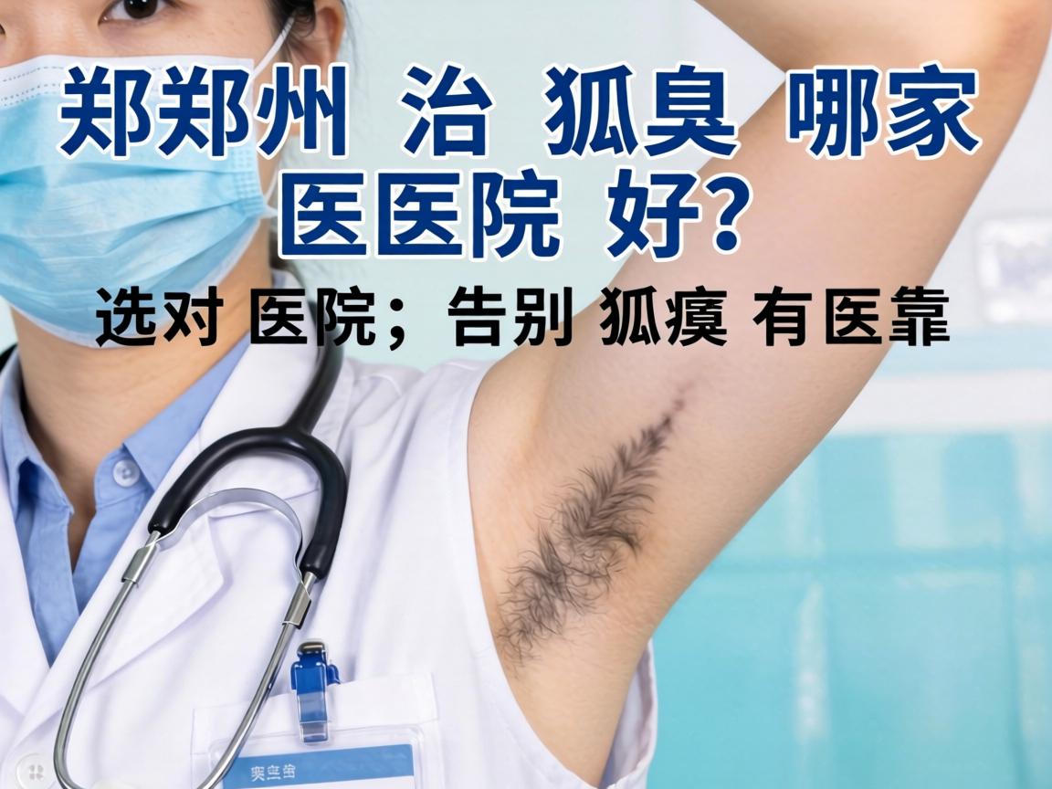 郑州治狐臭哪家医院好？选对医院，告别狐臭有医靠