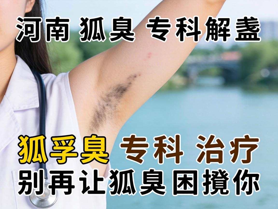 河南狐臭专科解惑，狐臭专科治疗，别再让狐臭困扰你