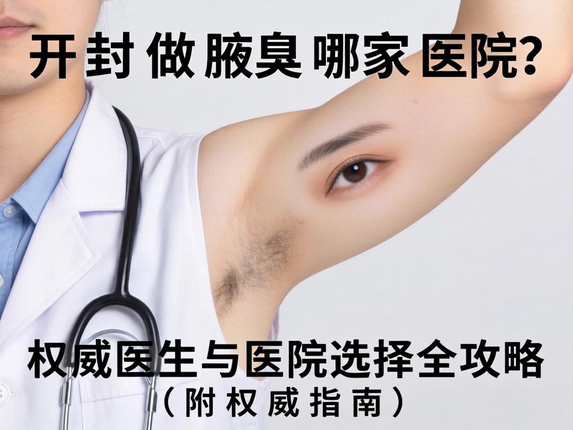开封做腋臭哪家医院？权威医生与医院选择全攻略（附权威指南）