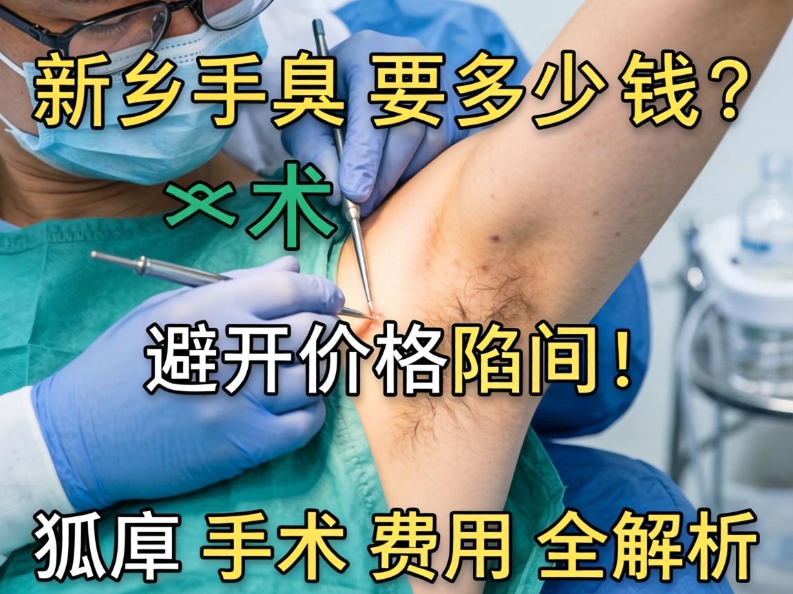 新乡狐臭手术要多少钱？避开价格陷阱，狐臭手术费用全解析