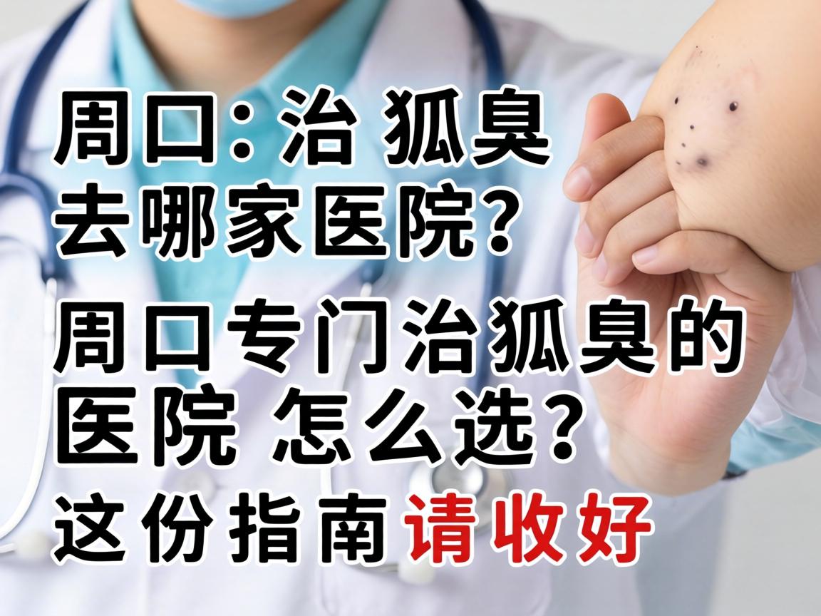 周口治狐臭去哪家医院？周口专门治狐臭的医院怎么选？这份指南请收好