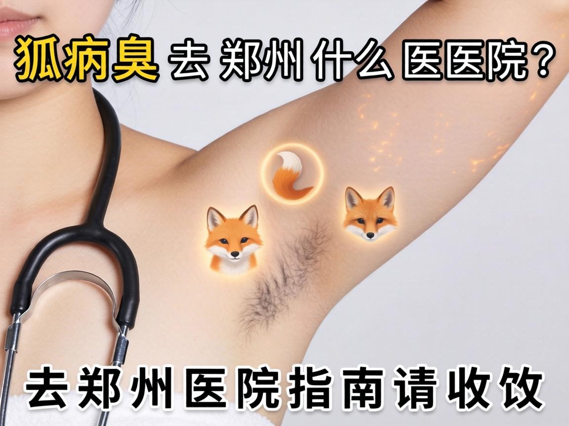 狐臭去郑州什么医院？这份去郑州医院指南请收好