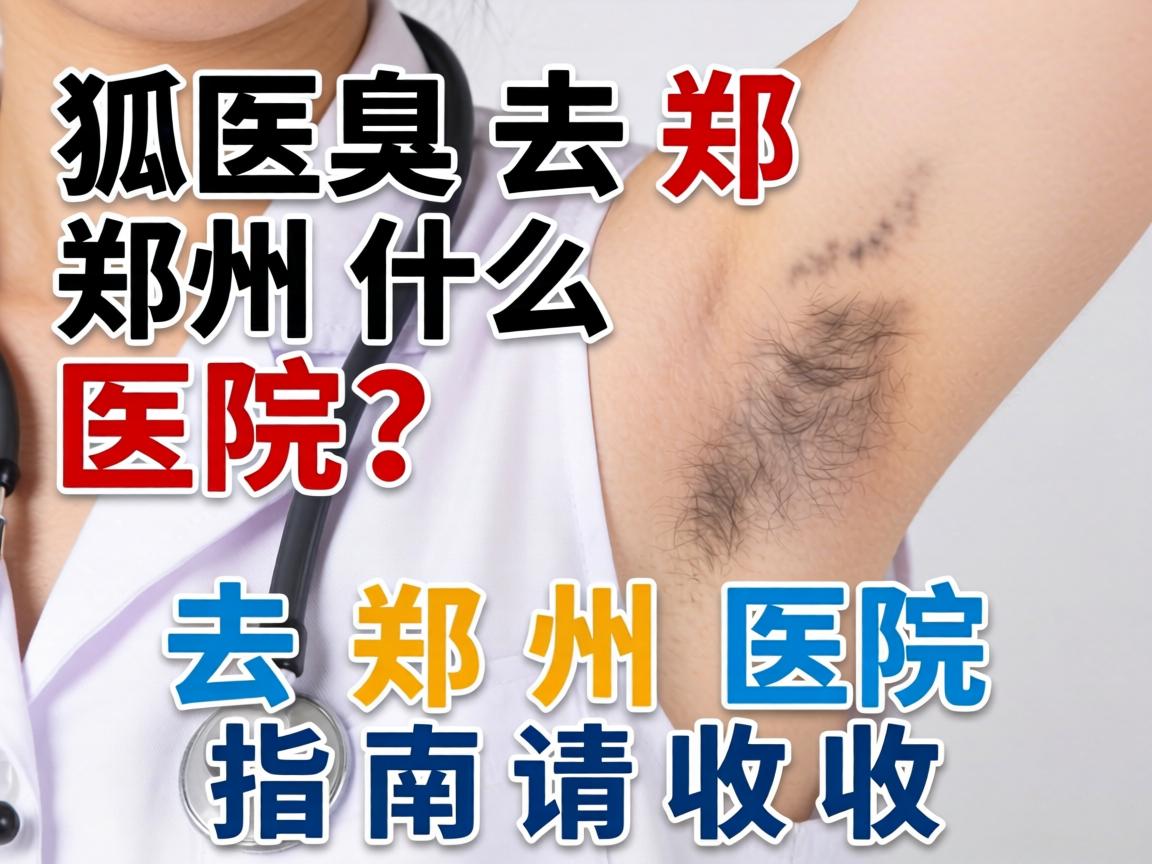 狐臭去郑州什么医院？这份去郑州医院指南请收好