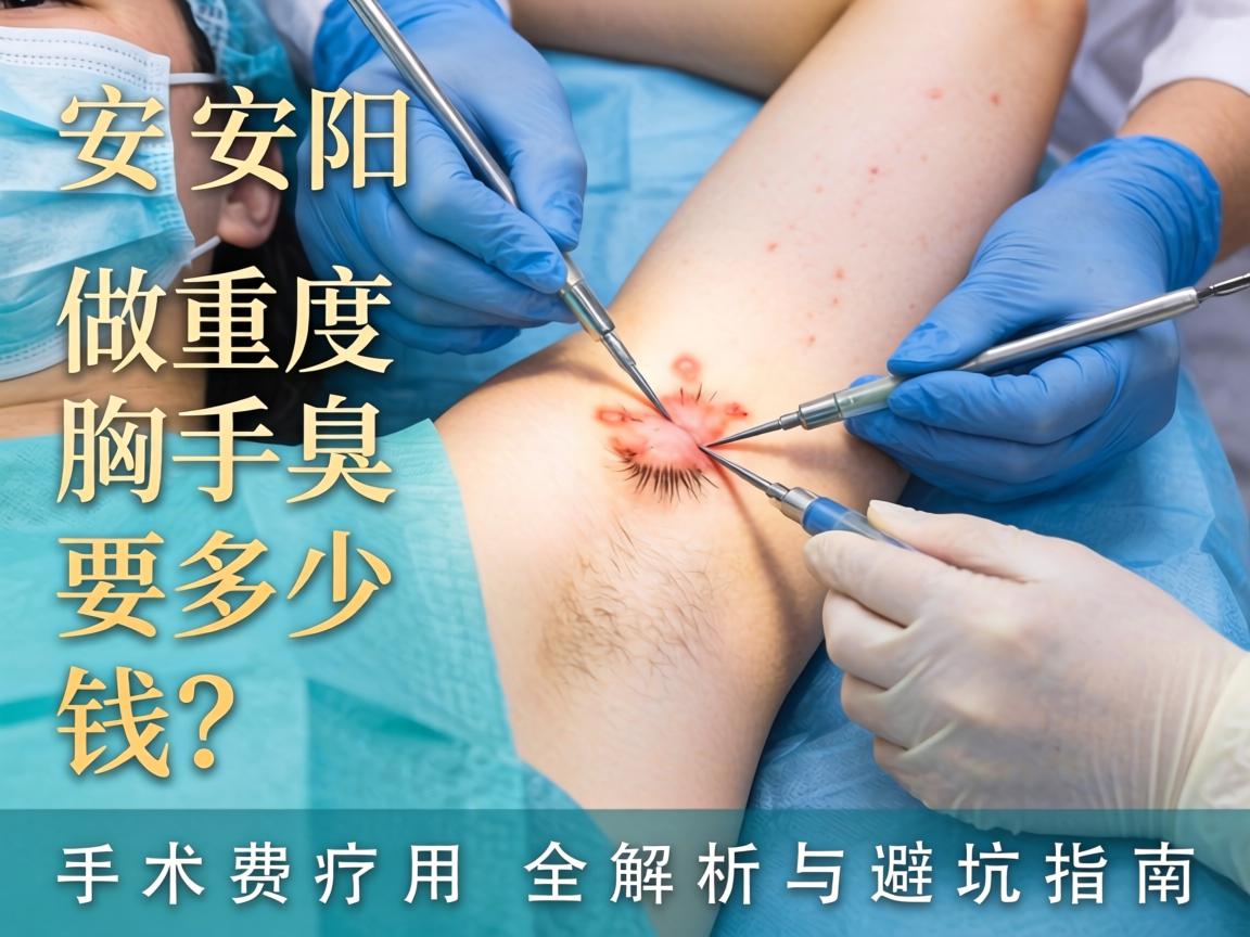 在安阳做重度腋臭手术要多少钱？手术费用全解析与避坑指南