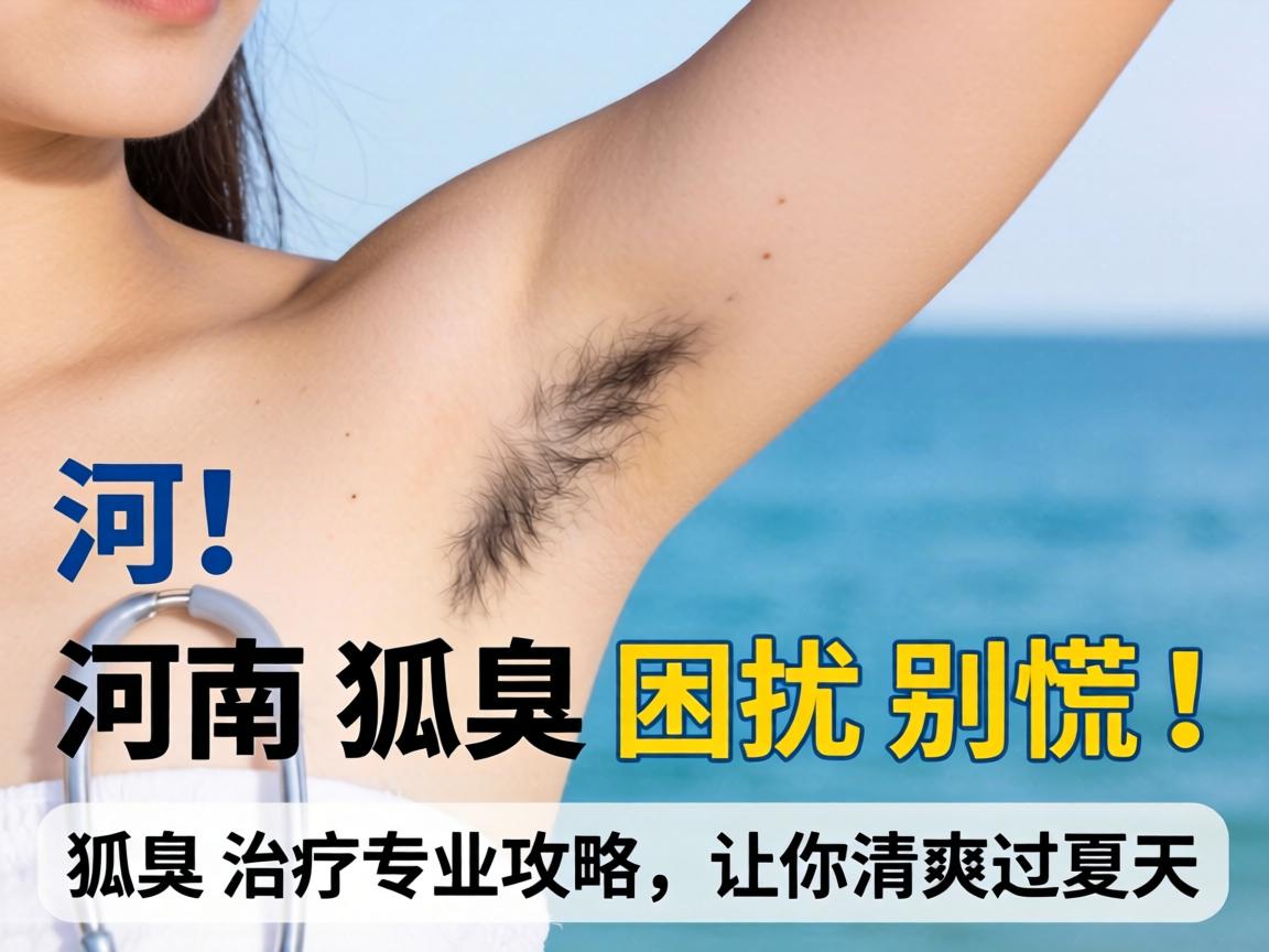 河南狐臭困扰别慌！狐臭治疗专业攻略，让你清爽过夏天
