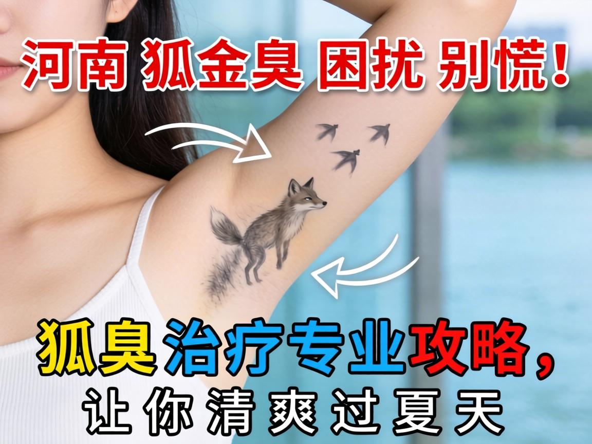 河南狐臭困扰别慌！狐臭治疗专业攻略，让你清爽过夏天