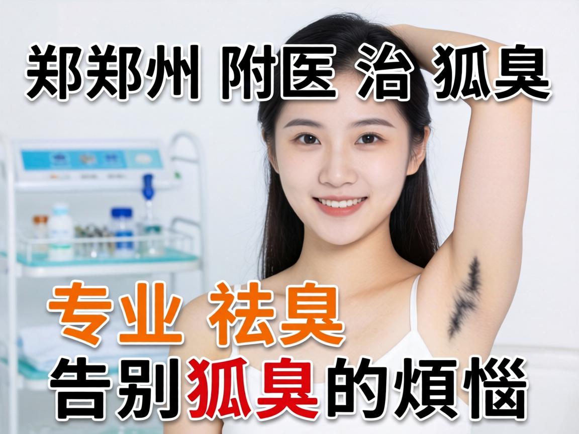 郑州附医治狐臭，专业祛臭，告别狐臭的烦恼