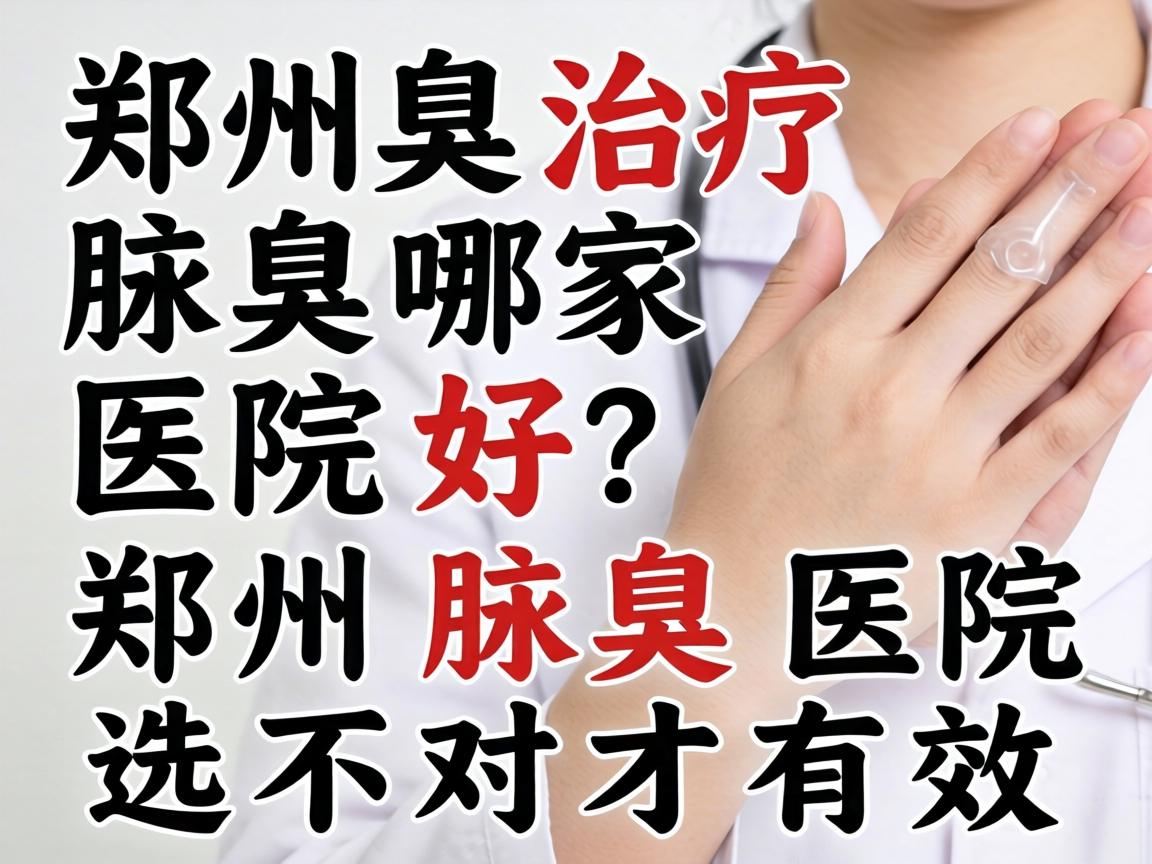 郑州治疗腋臭哪家医院好？郑州腋臭医院选对才有效