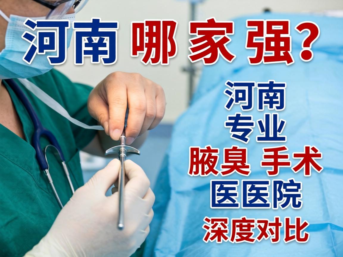 河南腋臭手术哪家强？河南专业腋臭手术医院深度对比