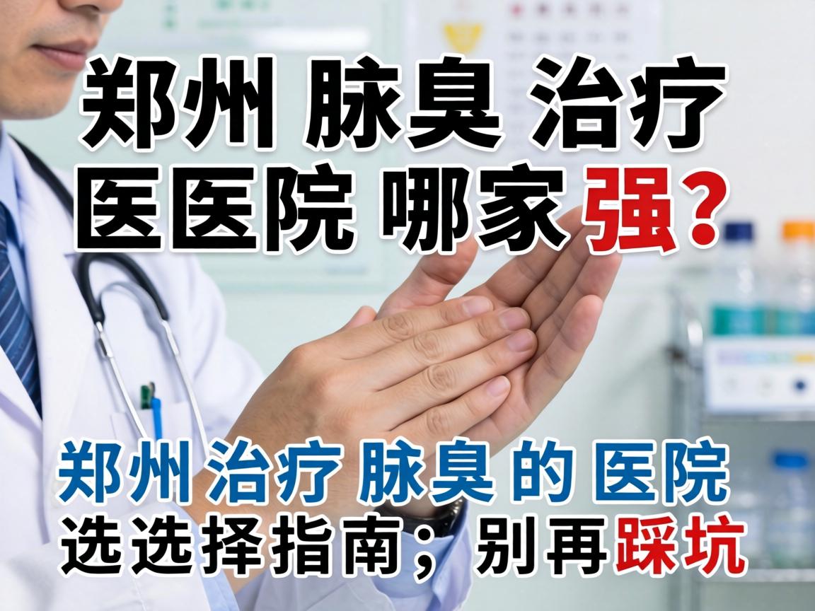 郑州腋臭治疗医院哪家强？郑州治疗腋臭的医院选择指南，别再踩坑