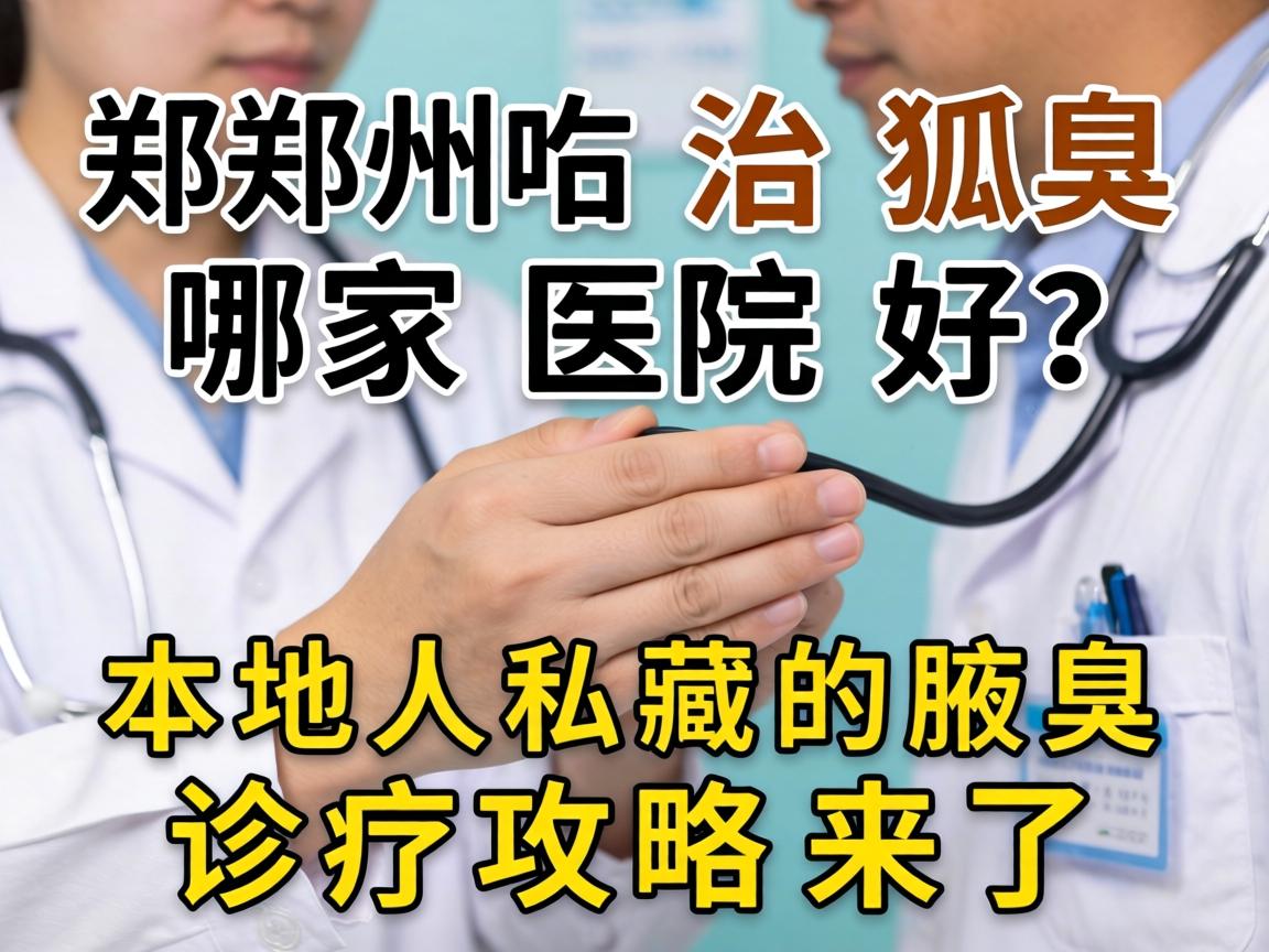 郑州治狐臭哪家医院好？本地人私藏的腋臭诊疗攻略来了