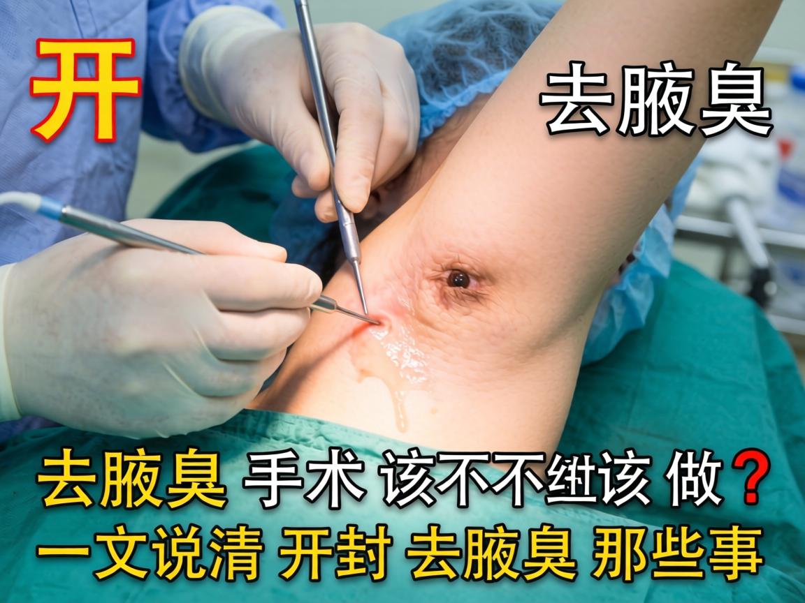 开封手术去腋臭,去腋臭手术该不该做?一文说清开封去腋臭那些事 开封手术去腋臭,去腋臭手术该不该做?一文说清开封去腋臭那些事