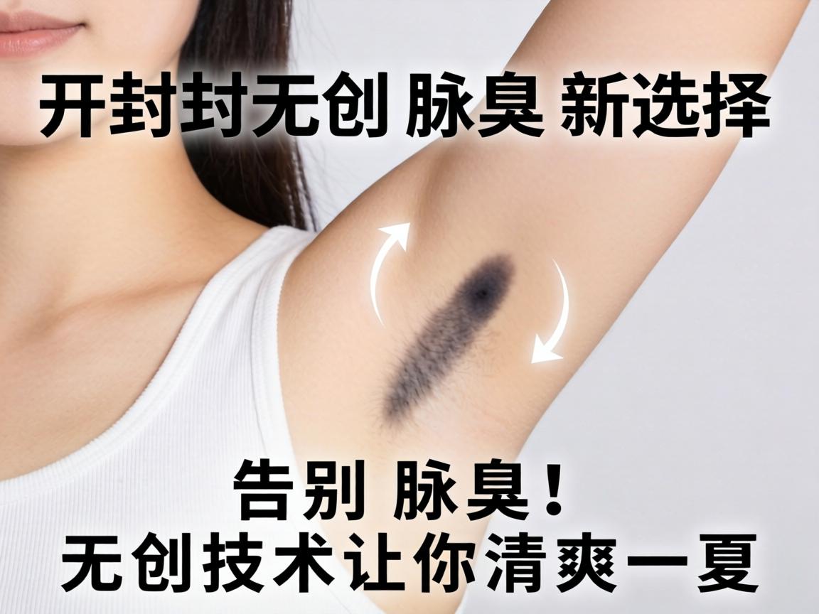 开封无创腋臭新选择，告别腋臭，无创技术让你清爽一夏