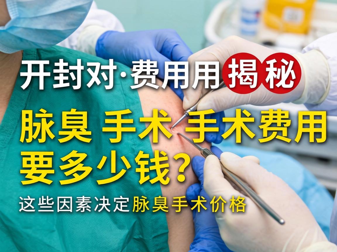 开封腋臭手术费用揭秘，腋臭手术要多少钱？这些因素决定腋臭手术价格