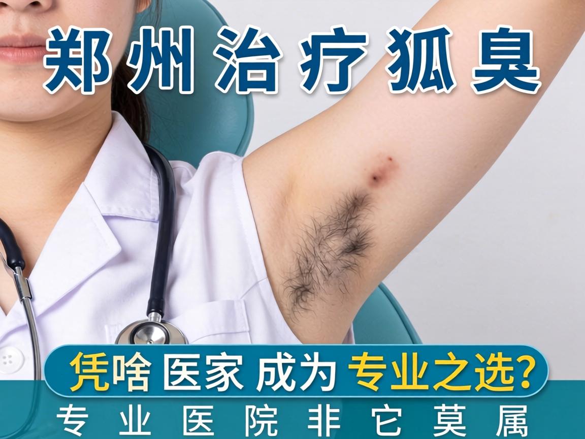 郑州治疗狐臭，这家医院凭啥成为专业之选？专业医院非它莫属