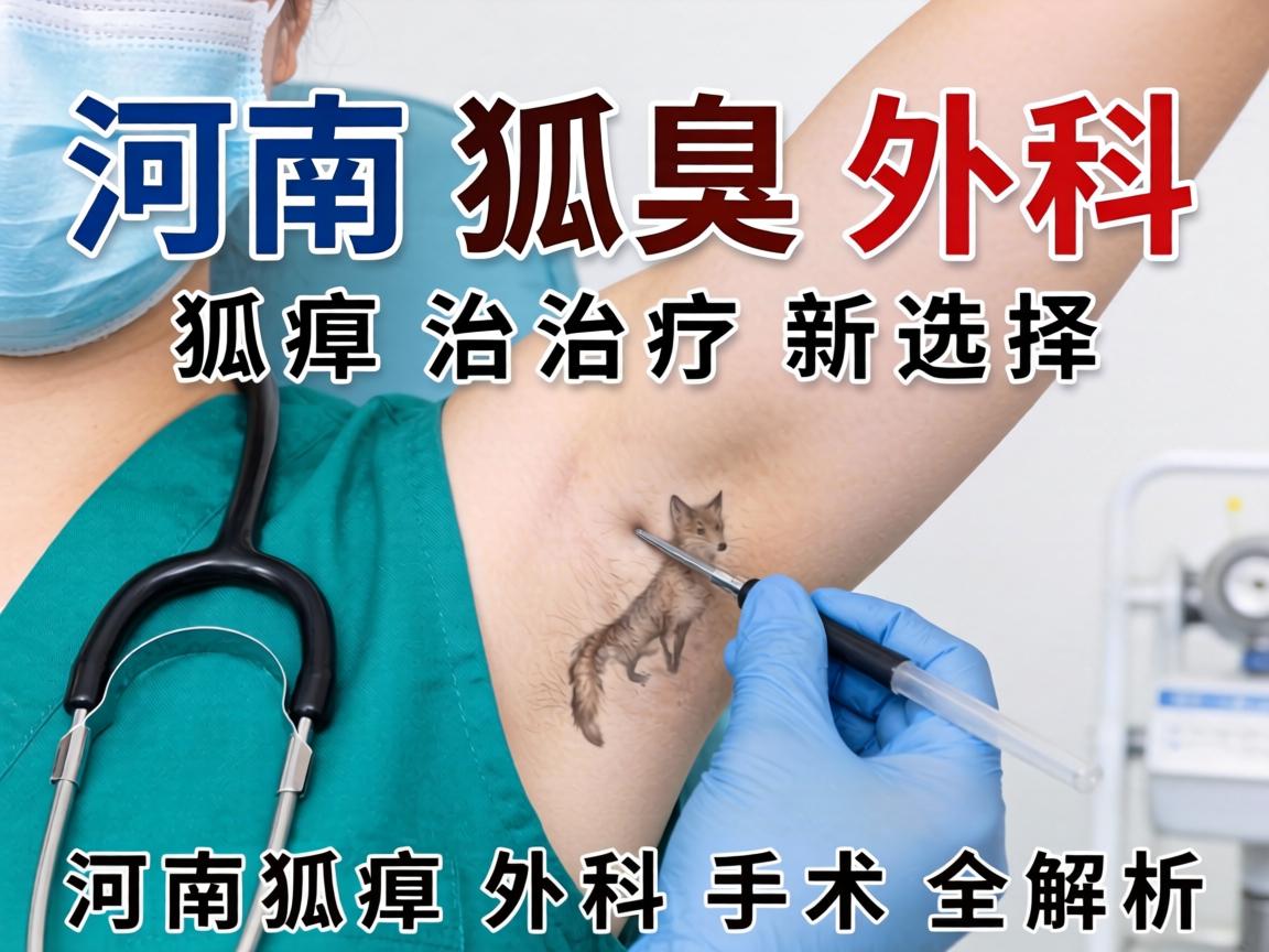 河南狐臭外科，狐臭治疗新选择，河南狐臭外科手术全解析