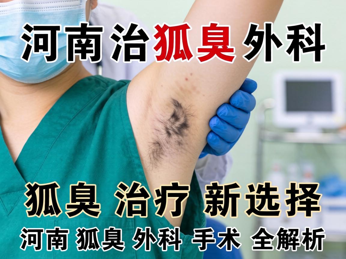 河南狐臭外科，狐臭治疗新选择，河南狐臭外科手术全解析