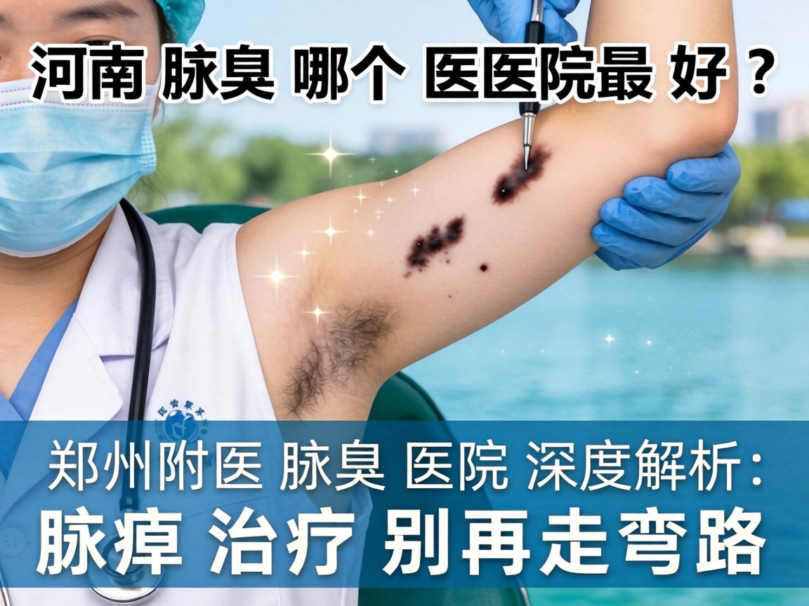 河南腋臭哪个医院最好？郑州附医腋臭医院深度解析，腋臭治疗别再走弯路