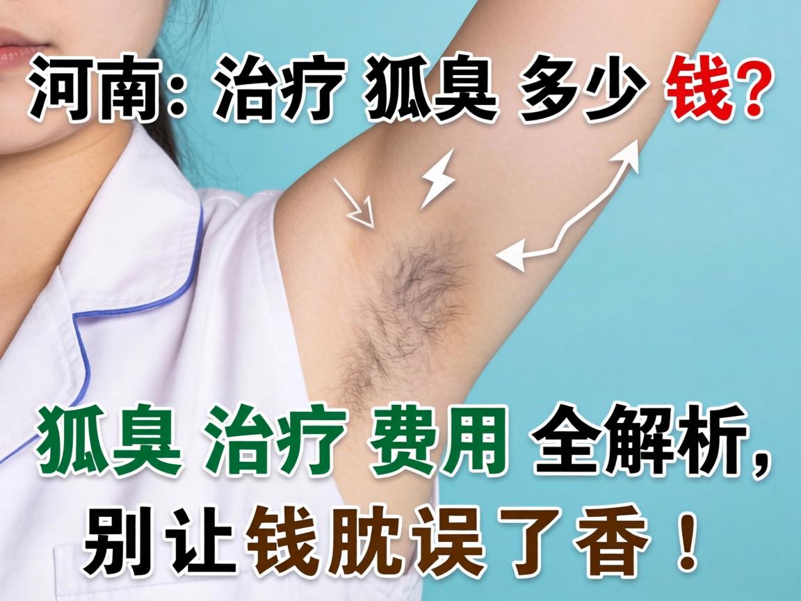 河南治疗狐臭多少钱？狐臭治疗费用全解析，别让钱耽误了香！