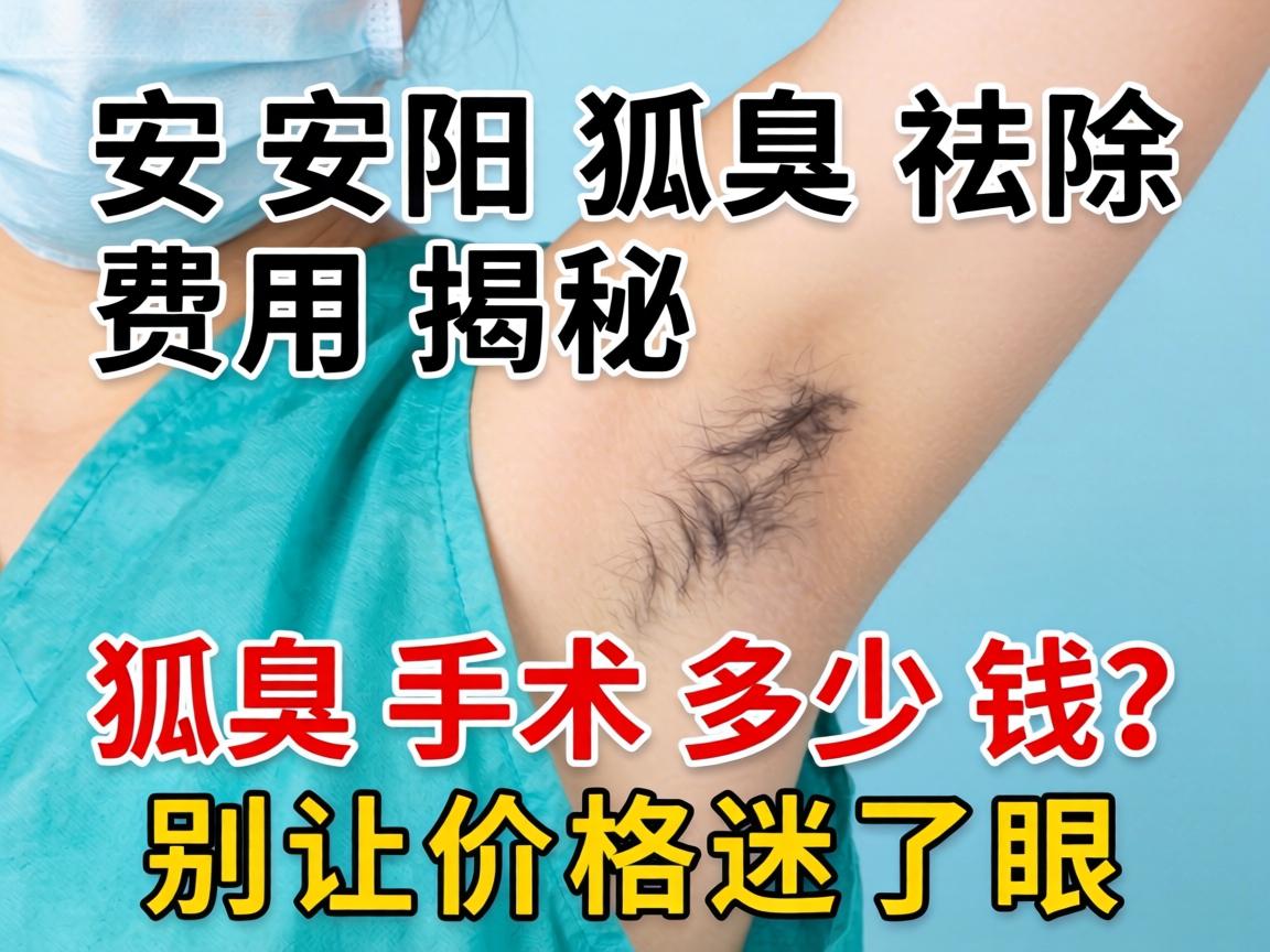 安阳狐臭祛除费用揭秘，狐臭手术多少钱？别让价格迷了眼